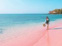 Pesona Romantis Pantai Pink Lombok